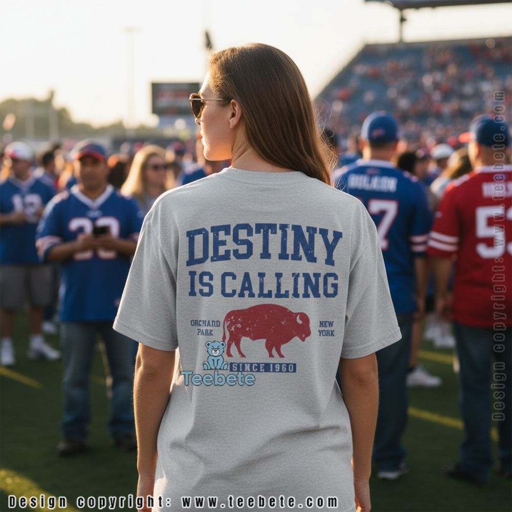Buffalo Bills Destiny Is Calling Mafia Shirt
