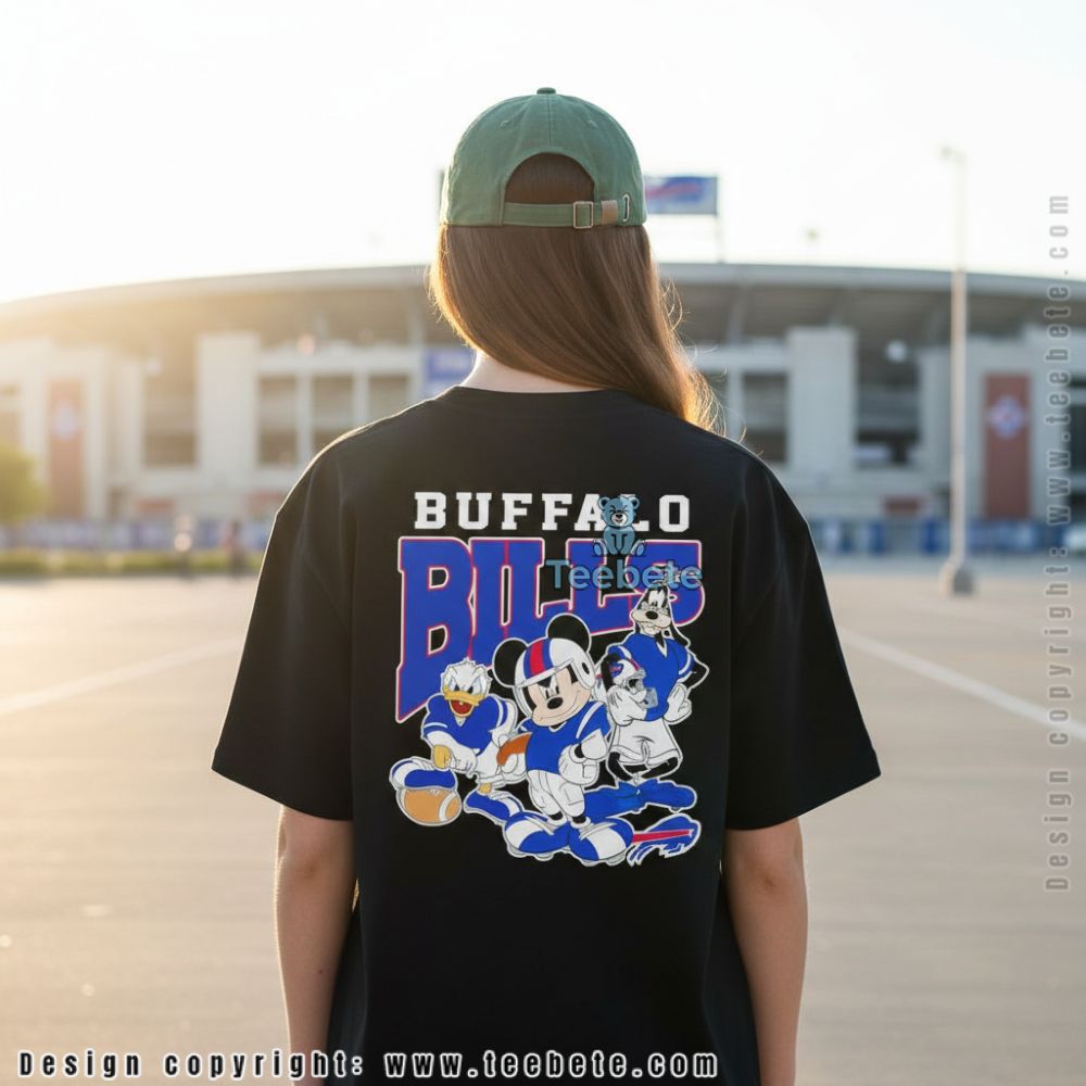 Buffalo Bills Disney Team Cheering Shirt