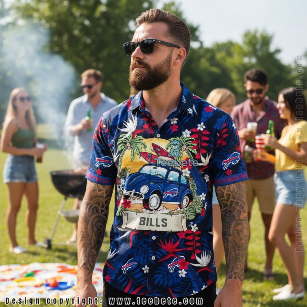 Buffalo Bills Independence Day Hawaiian Shirt