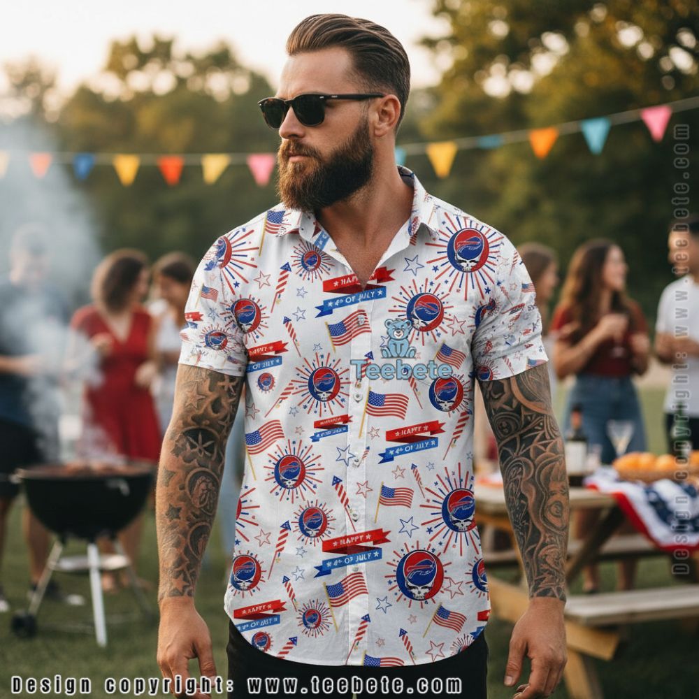 Buffalo Bills Cool Grandpa Like A Grandpa But Cooler Hawaiian Shirt