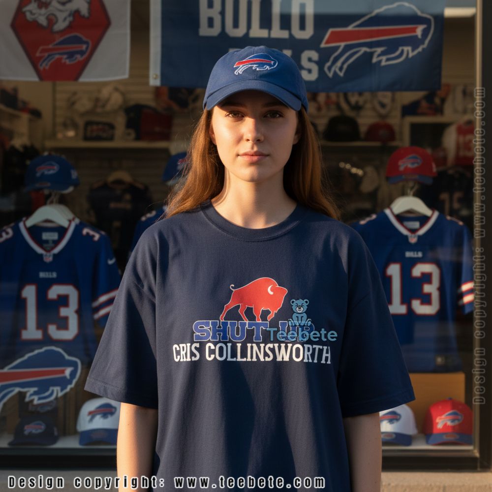 Buffalo New York Map American Flag Camo Shirt