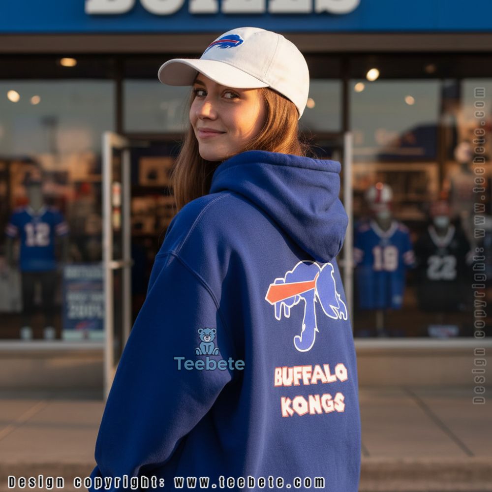 Buffalo Kongs Retro Gaming Hoodie Buffalo Kongs Retro Gaming Hoodie