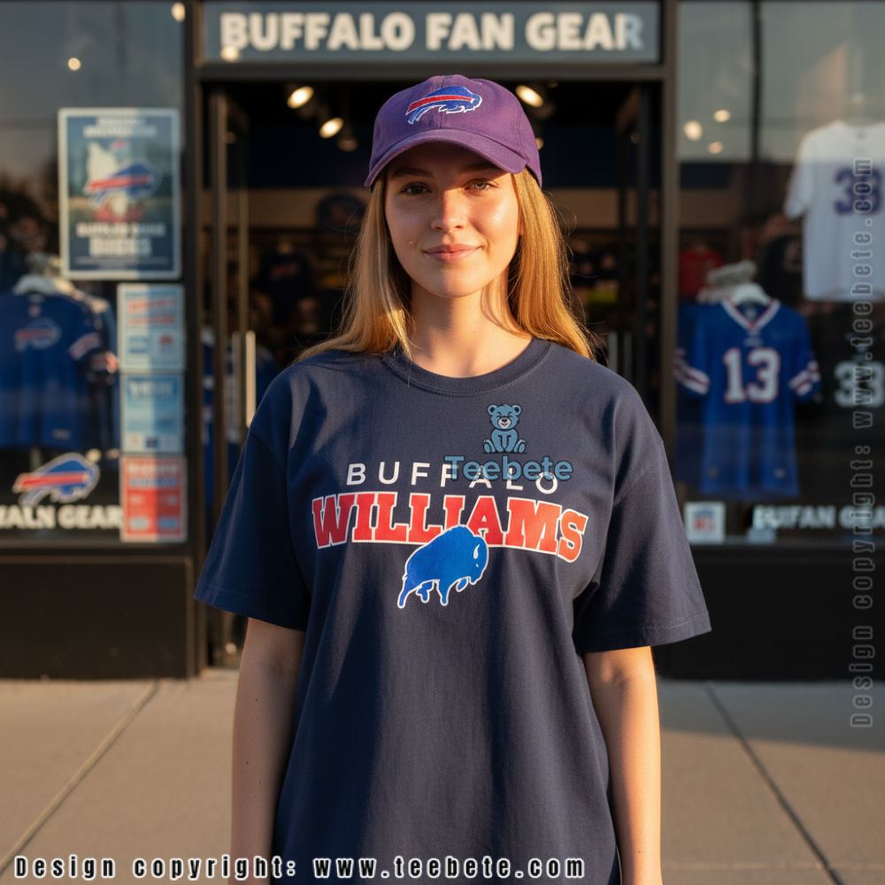 Buffalo Williams Red And Blue Shirt