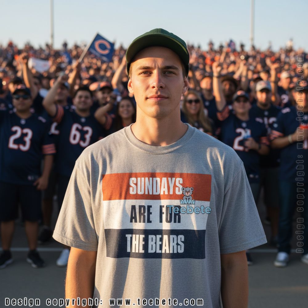 Chicago Bears Star Players List Graphic Shirt