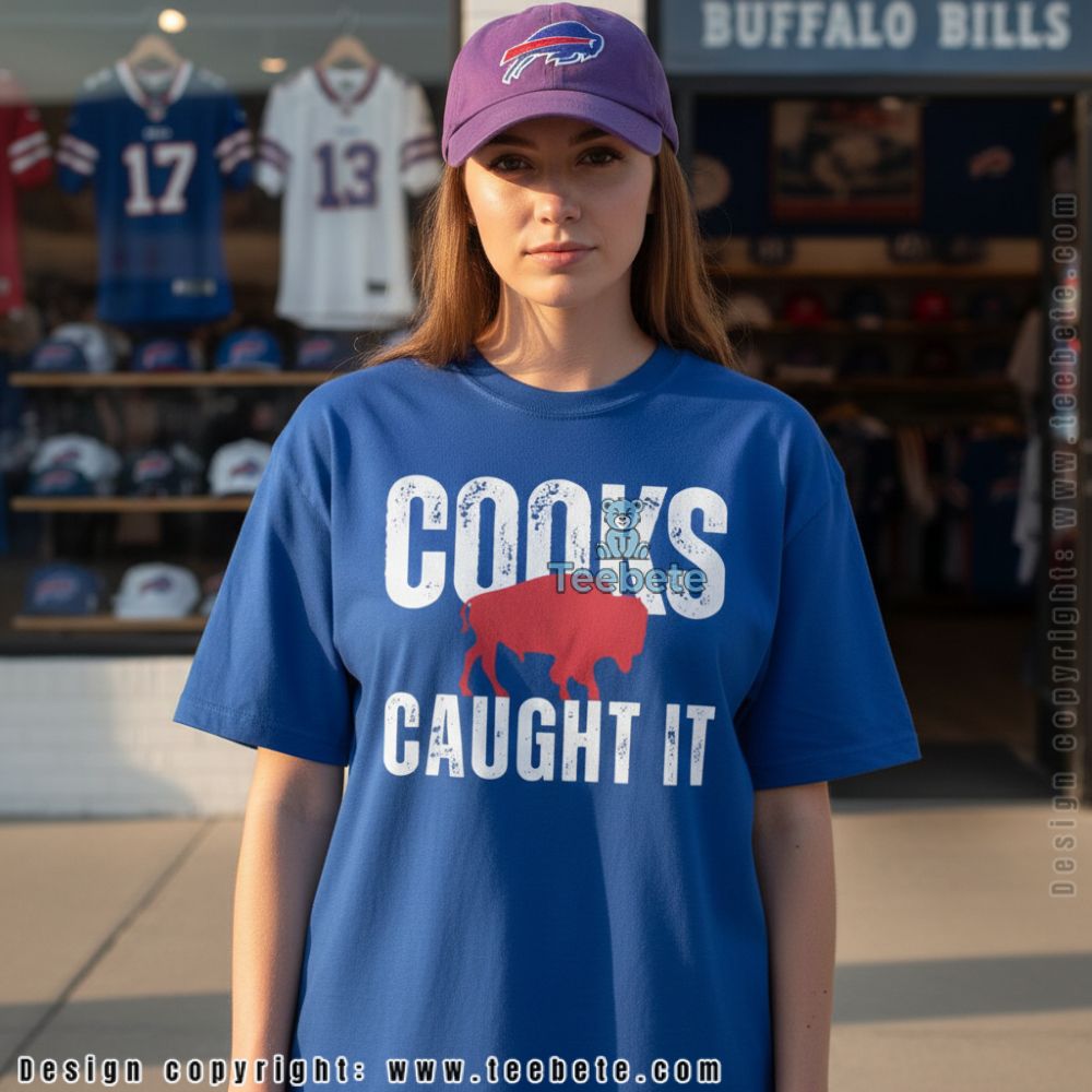 Funny Cooks Caught It Buffalo Game Day Shirt