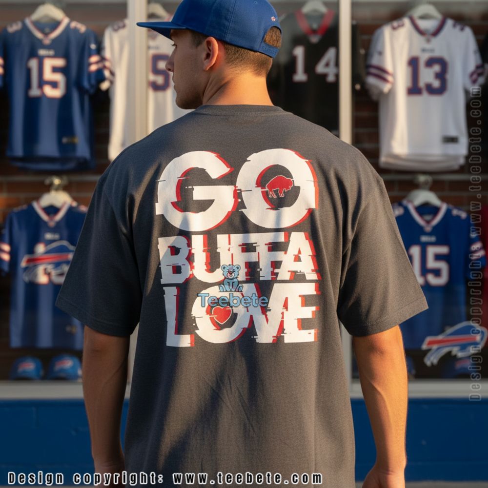Go Buffalove Football Fan Game Day Shirt