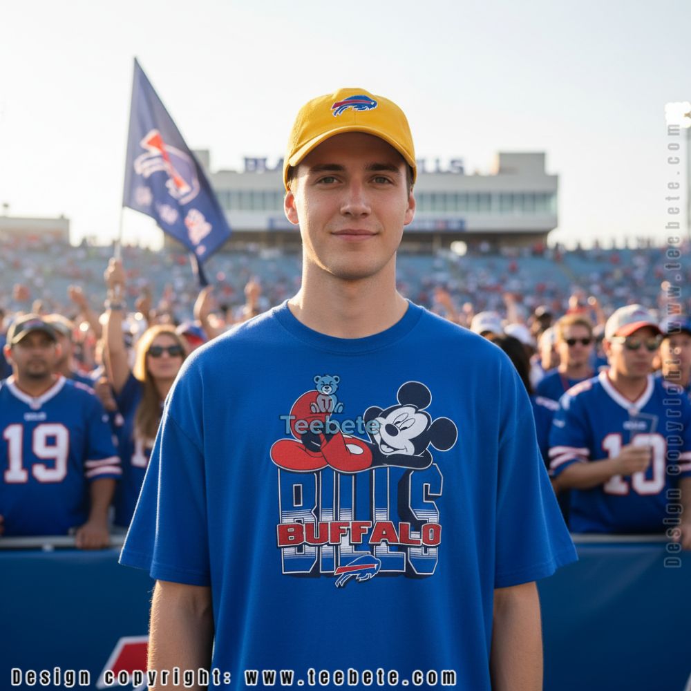 Mickey Mouse Buffalo Bills Game Day Shirt