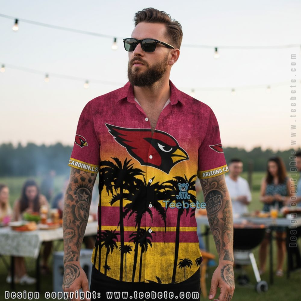 Atlanta Falcons Diagonal Stripe Logo Print Summer Button Down Shirt