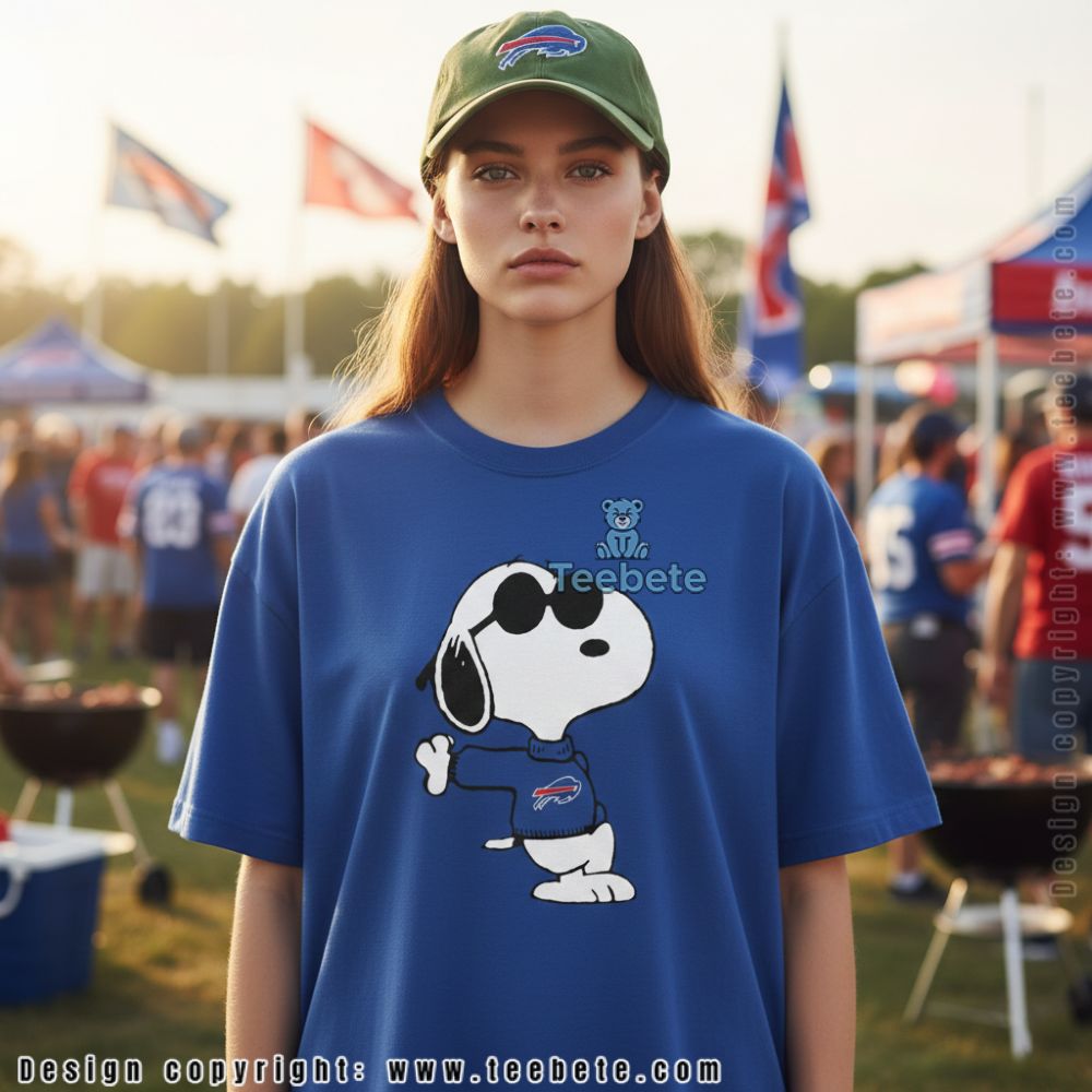 Snoopy Joe Cool Buffalo Bills Shirt