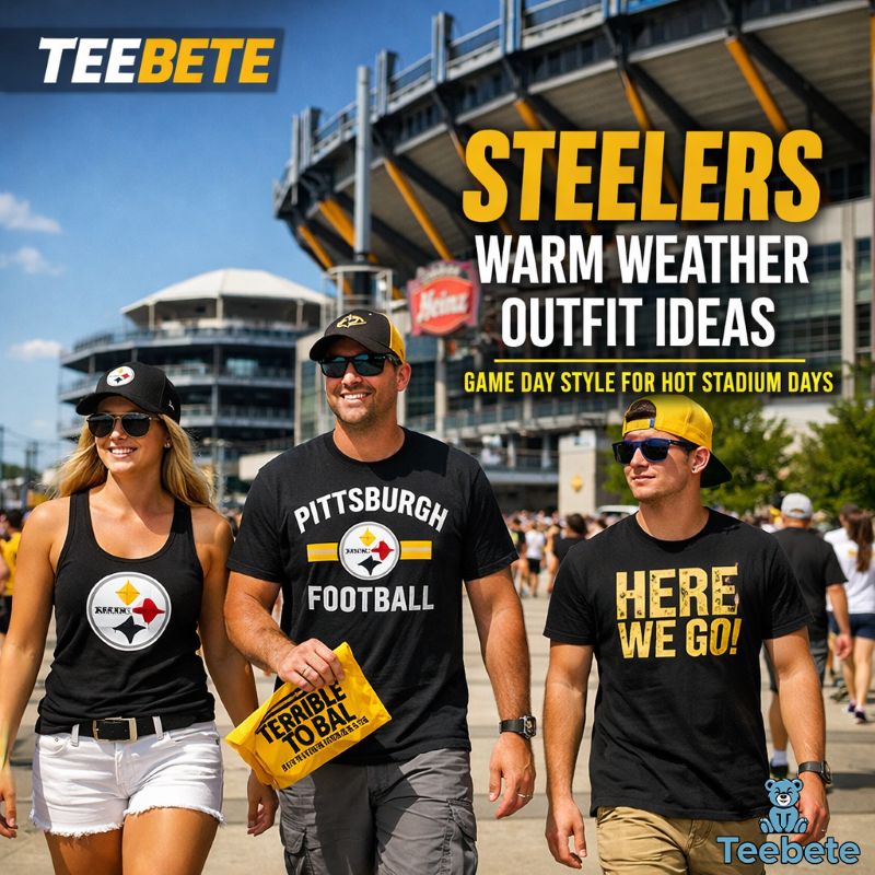Best Pittsburgh Steelers Outfit Ideas for Warm Weather Games