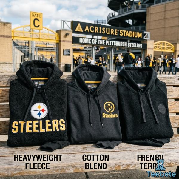 Choosing Pittsburgh Steelers Hoodie Fabric And Fit