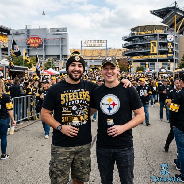Game Day Graphic Shirt Compared With Everyday Steelers Logo Shirt Game Day Graphic Shirt Compared With Everyday Steelers Logo Shirt