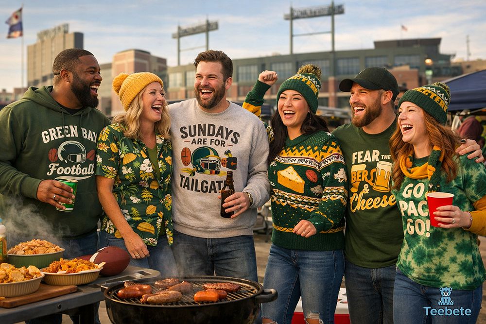 Green Bay Packers Fan Apparel for Gameday, Tailgates, and Cold Weather