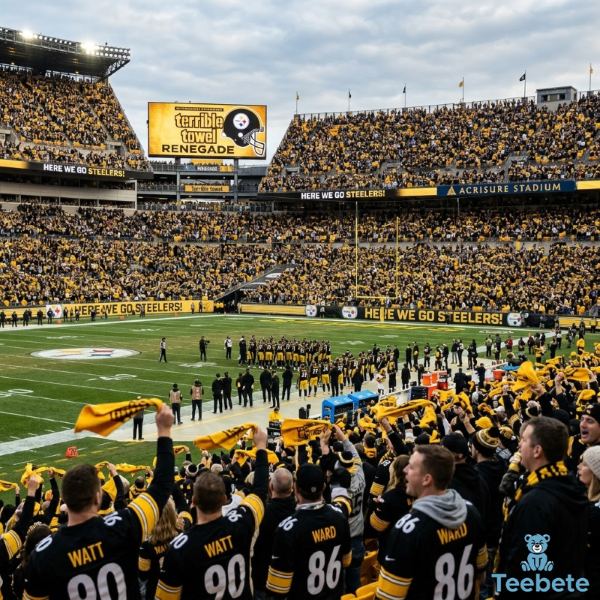 Why Steelers Fans Are Called Steeler Nation 17 Here We Go Steelers Stadium Tradition