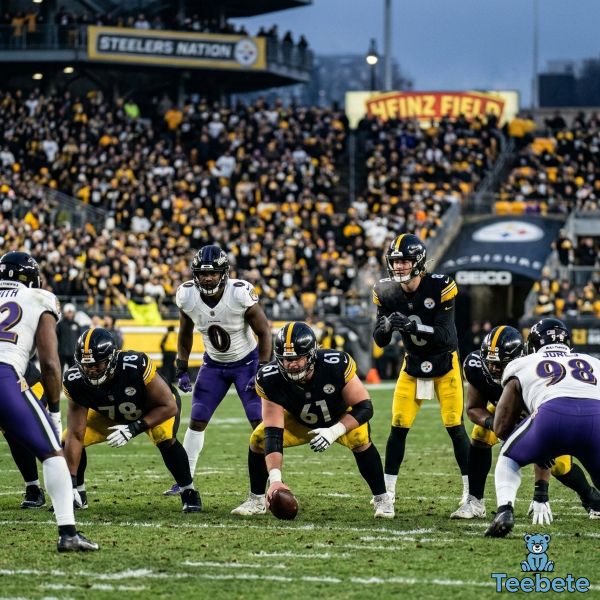 Historic Steelers Ravens Rivalry Early Game Atmosphere Historic Steelers Ravens Rivalry Early Game Atmosphere
