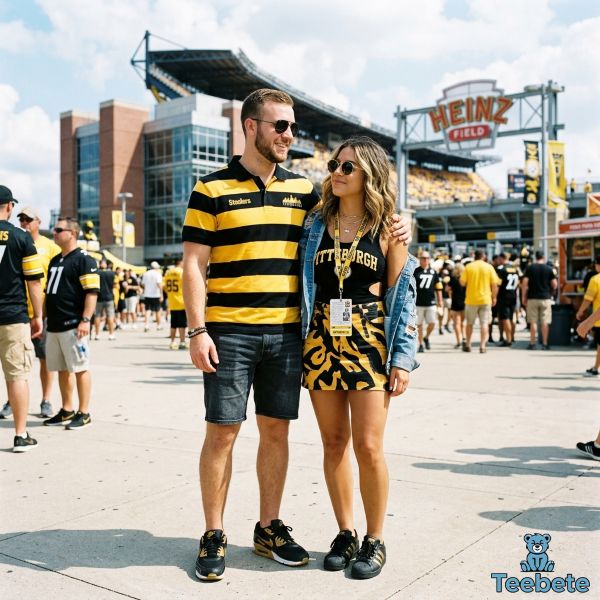 Men And Women Steelers Game Day Outfit Ideas Men And Women Steelers Game Day Outfit Ideas