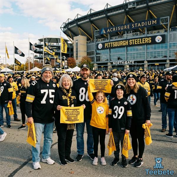 Ways Pittsburgh Steelers Fans Show Team Pride on Game Day 11 Multi Generation Pittsburgh Steelers Fan Family