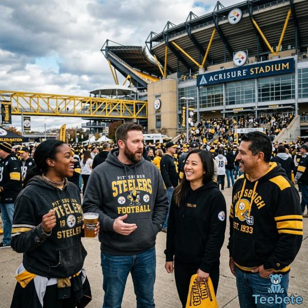 Pittsburgh Steelers Fan Hoodie Style