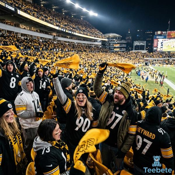 Layering Tips for Pittsburgh Steelers Winter Games 18 Pittsburgh Steelers Fans Waving Terrible Towels