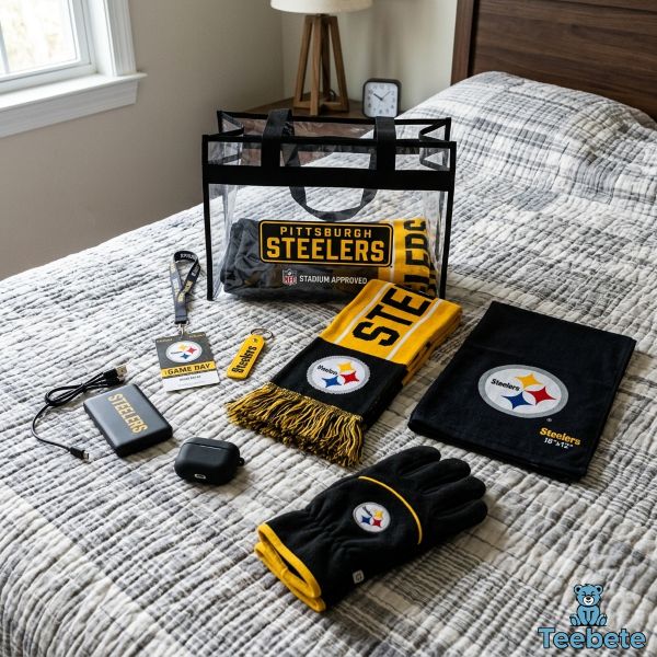 Pittsburgh Steelers Game Day Packing Checklist Setup
