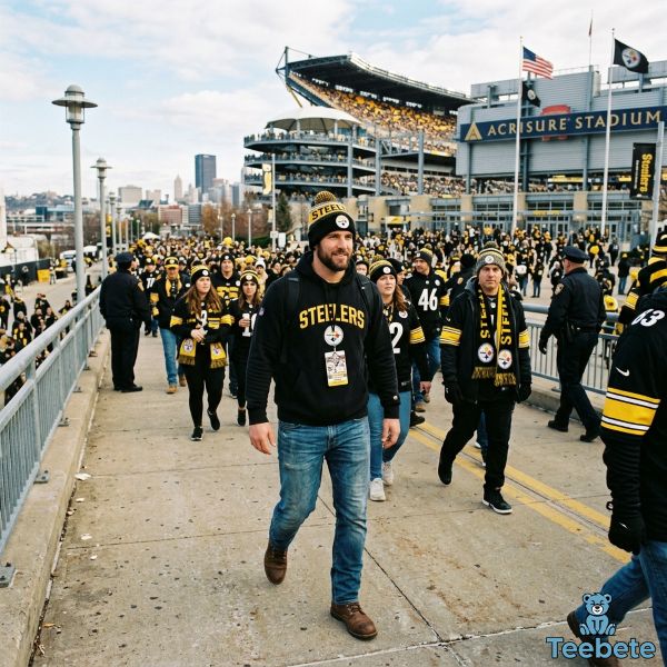 Pittsburgh Steelers Hoodie Game Day Fan Outfit Pittsburgh Steelers Hoodie Game Day Fan Outfit