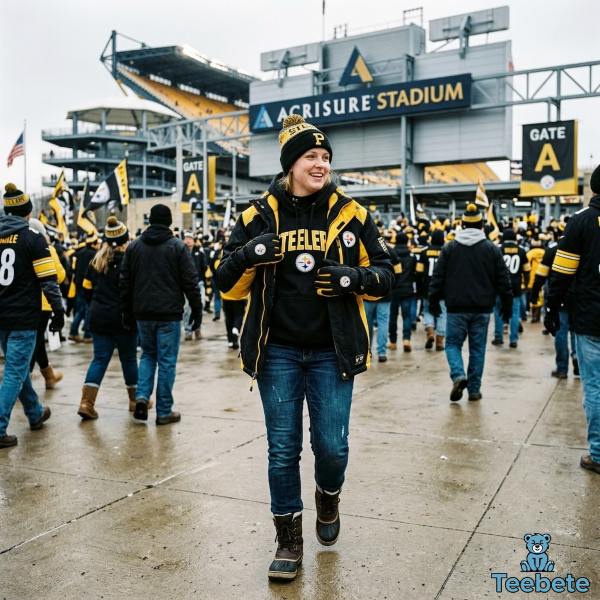 Pittsburgh Steelers Hoodie Layering Outfit