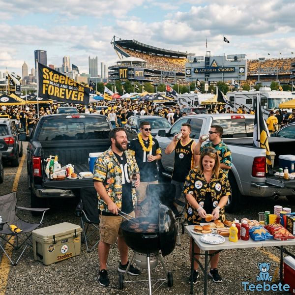 Pittsburgh Steelers Tailgate Party Fan Outfit Style Pittsburgh Steelers Tailgate Party Fan Outfit Style