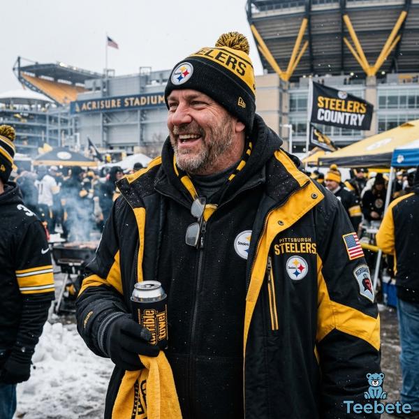 Pittsburgh Steelers Three Layer Winter Outfit