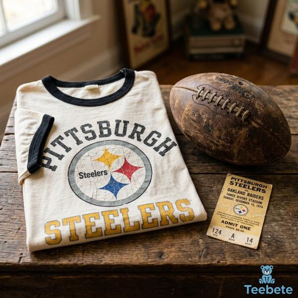 Vintage Pittsburgh Steelers Apparel: A Collector's Guide to Real Black and Gold History 15 Steel Curtain Era Pittsburgh Steelers Vintage Shirt