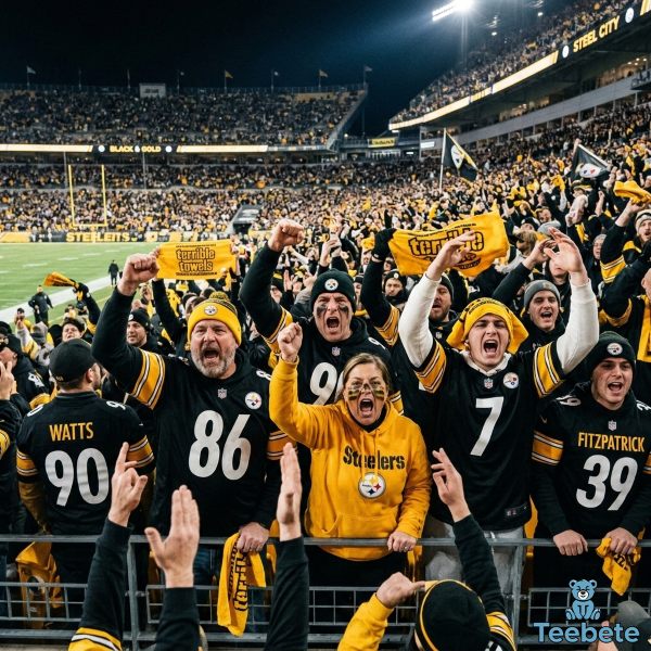Steelers Crowd Chanting In Stadium Steelers Crowd Chanting In Stadium