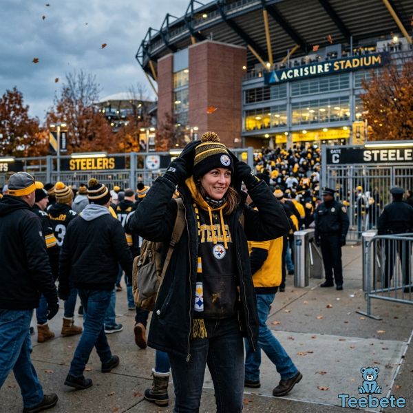 Steelers Fan Layering Hoodie For Cold Stadium Weather Steelers Fan Layering Hoodie For Cold Stadium Weather