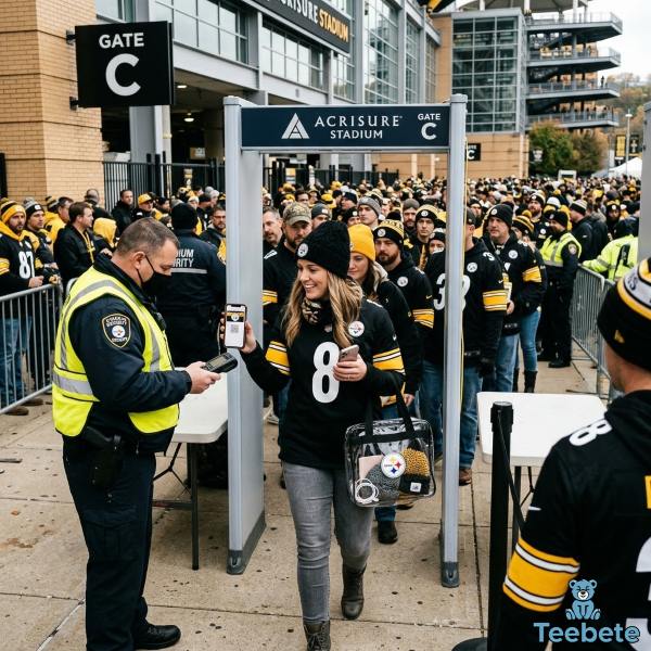 Steelers Tailgating Gear & Game Day Checklist 18 Steelers Fans Entering Acrisure Stadium