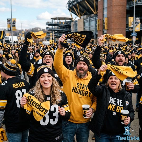 Steelers Fans Gathering On Game Day Steelers Fans Gathering On Game Day