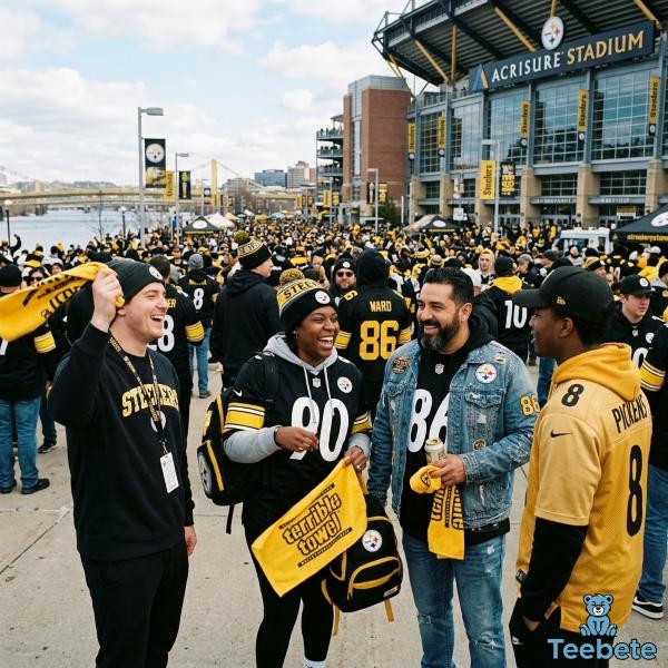 Steelers Game Day Outfit Black And Gold Fan Style