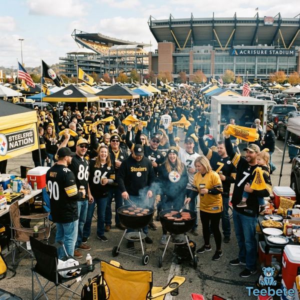 Steelers Tailgate Tradition Before Home Game