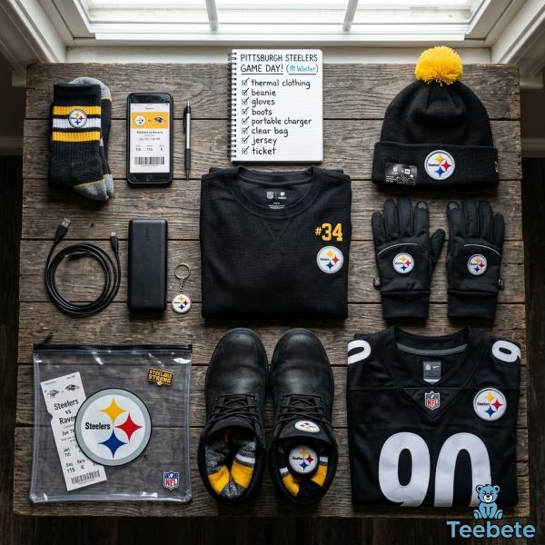 Steelers Winter Game Packing Checklist