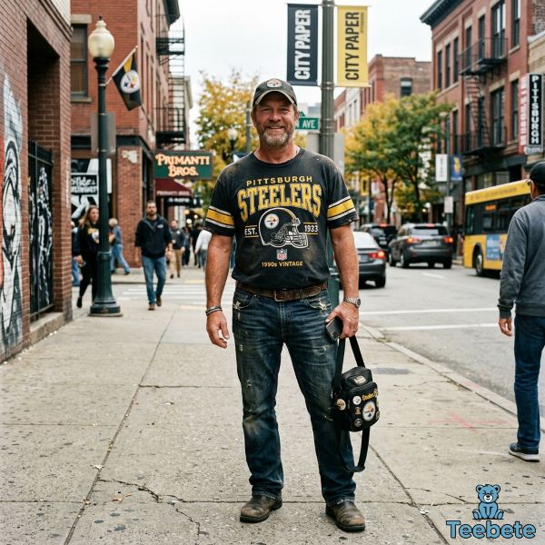 Vintage Pittsburgh Steelers Apparel Real Life Street Style