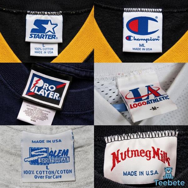 Vintage Pittsburgh Steelers Apparel: A Collector's Guide to Real Black and Gold History 17 Vintage Pittsburgh Steelers Clothing Labels