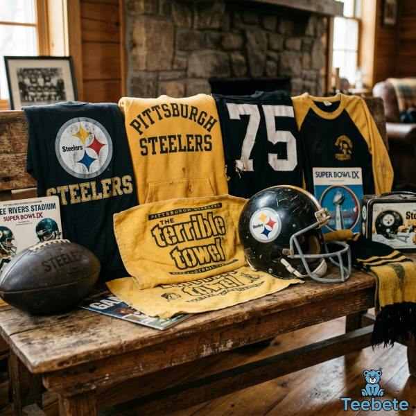 Vintage Pittsburgh Steelers Apparel: A Collector's Guide to Real Black and Gold History 14 Vintage Pittsburgh Steelers Fan Heritage Collection