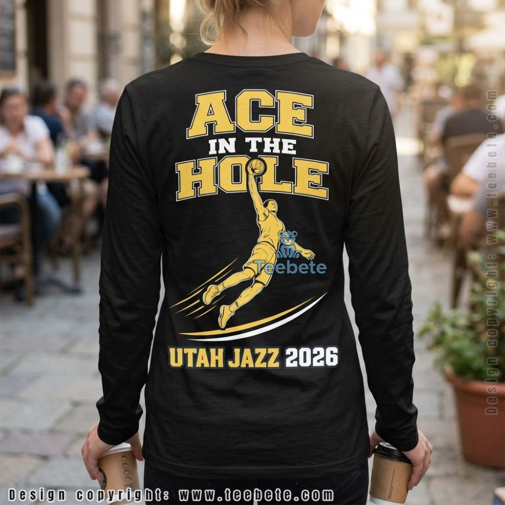 Ace Bailey Long Sleeve Utah Jazz Rookie 2026 Basketball Sport Ace Bailey Long Sleeve Utah Jazz Rookie 2026 Basketball Sport