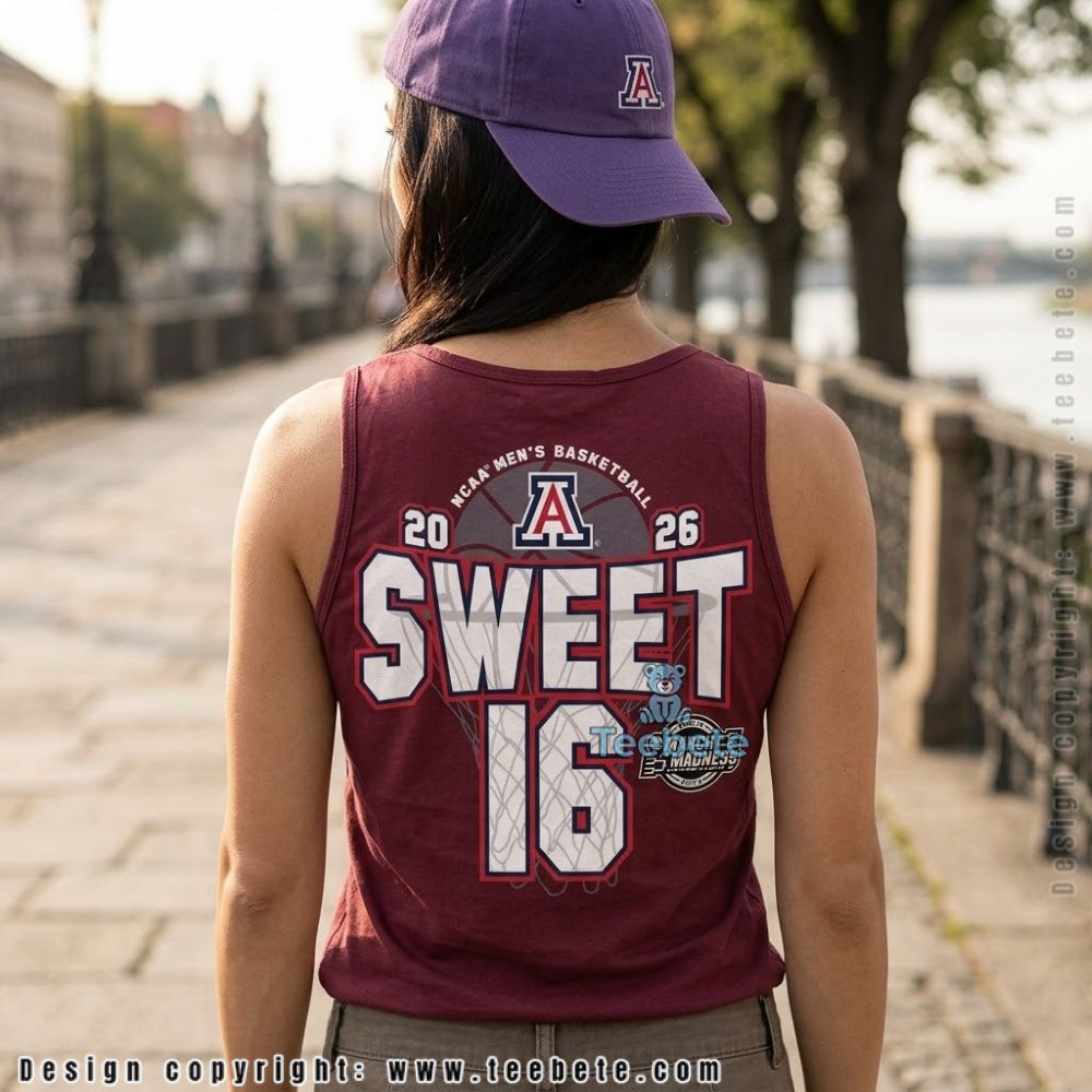 Arizona Wildcats 2026 Final Four Basketball Tanktop Arizona Wildcats 2026 Final Four Basketball Tanktop