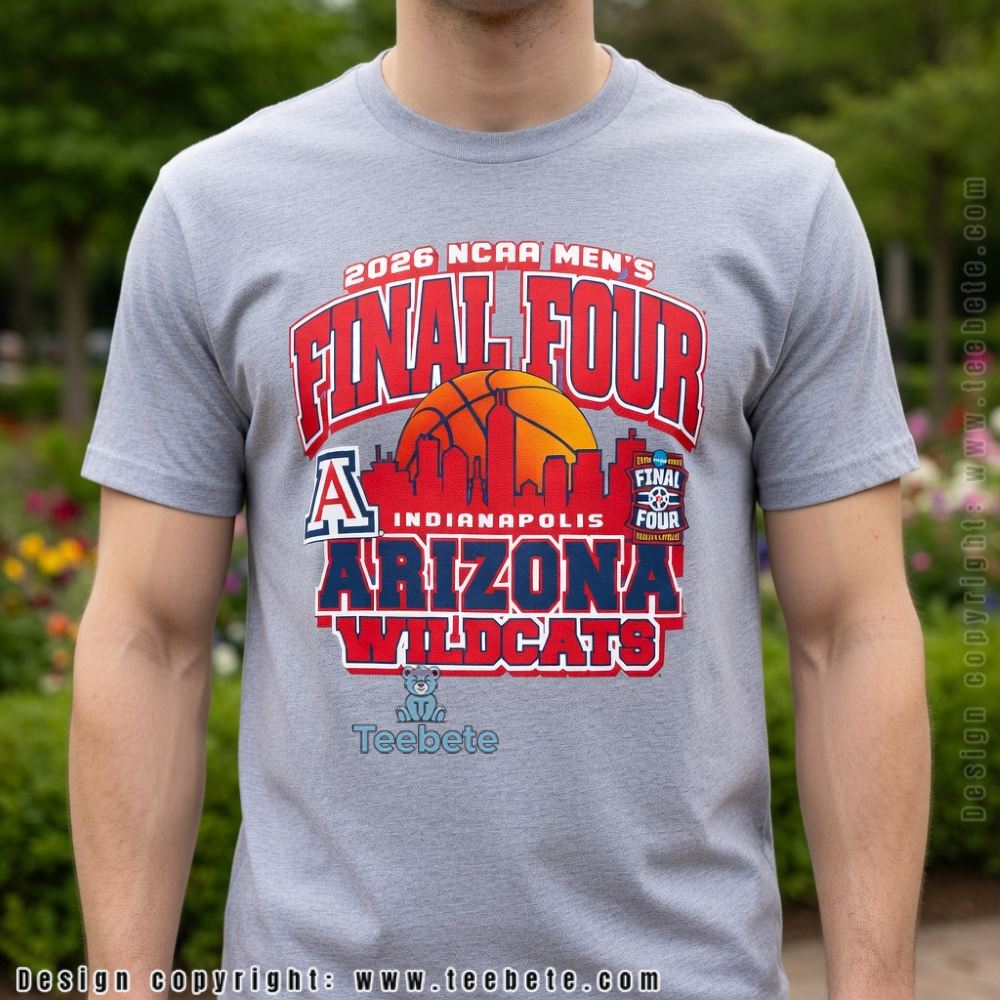 Arizona Wildcats Final Four Champions 2026 March Madness T-Shirt