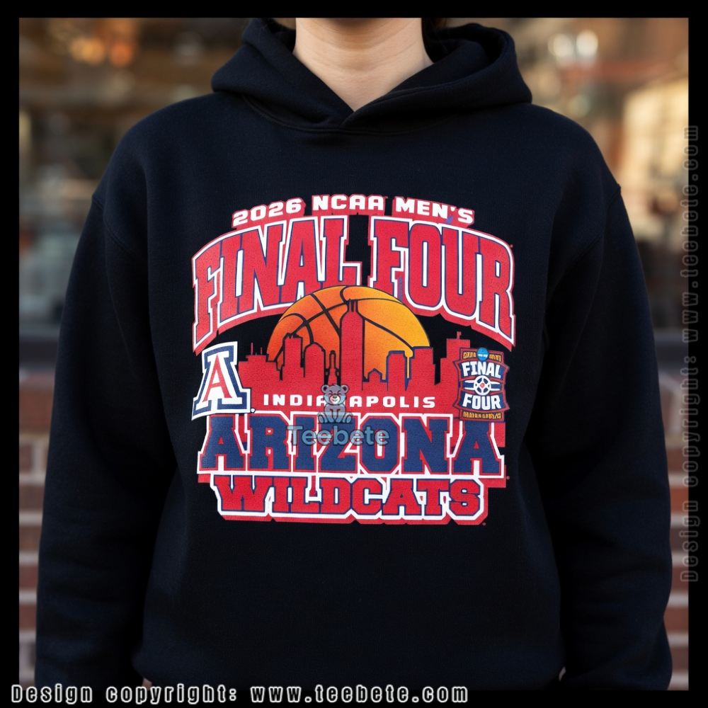 Arizona Wildcats Final Four Champions 2026 March Madness Hoodie Arizona Wildcats Final Four Champions 2026 March Madness Hoodie