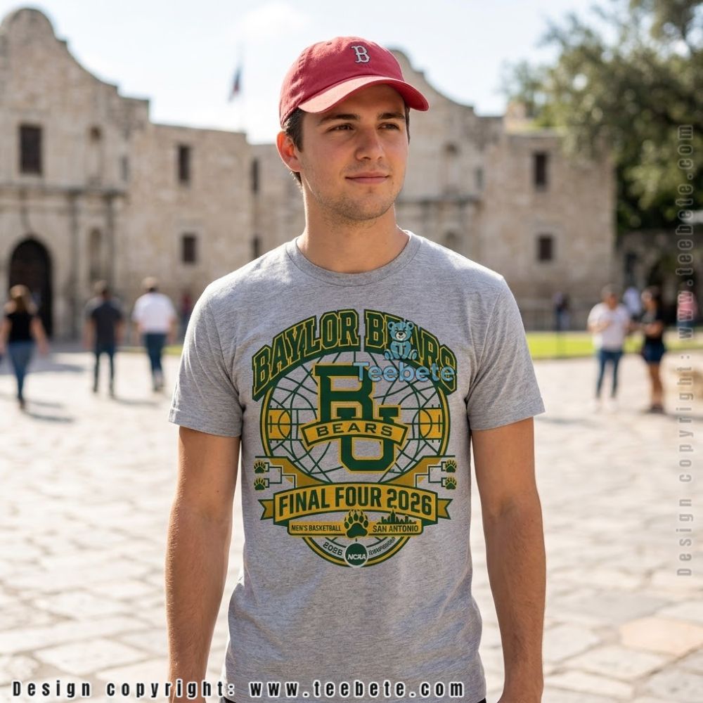 Baylor Bears 2026 Final Four Basketball T-Shirt