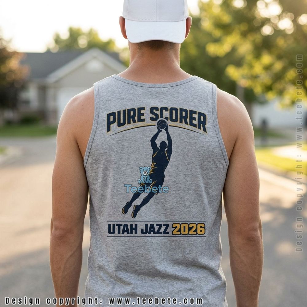 Brice Sensabaugh Tanktop Utah Jazz 2026 Basketball Fan Brice Sensabaugh Tanktop Utah Jazz 2026 Basketball Fan