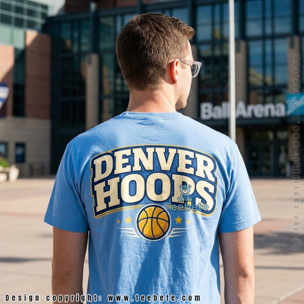 Denver Nuggets Denver Hoops Basketball Shirt