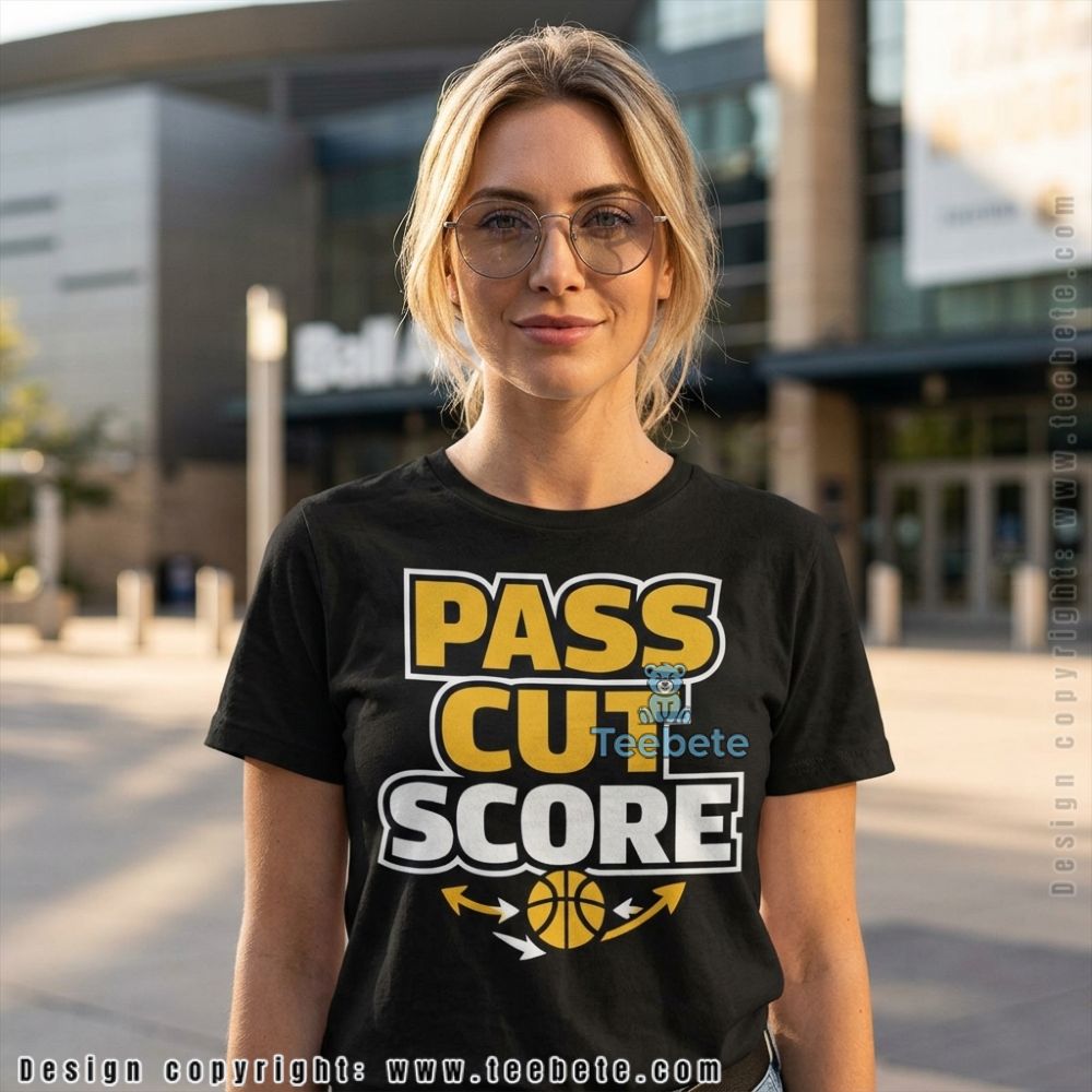 Denver Nuggets Pass Cut Score Basketball Shirt