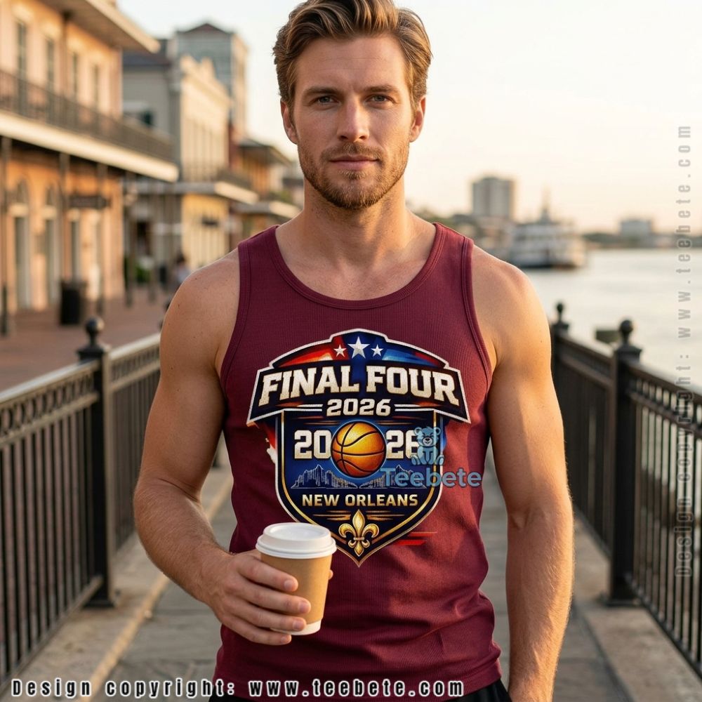 Final Four 2026 New Orleans Basketball Fan Tanktop Final Four 2026 New Orleans Basketball Fan Tanktop