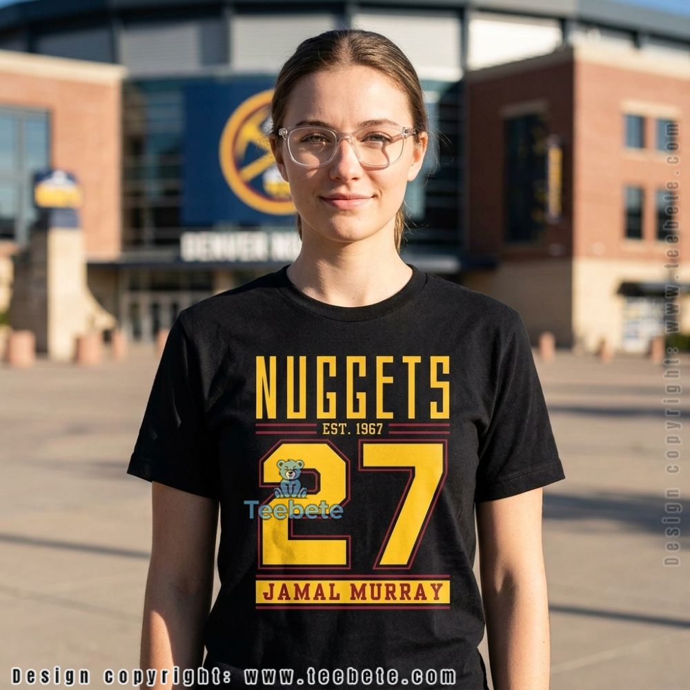 Jamal Murray 27 Denver Nuggets Basketball Shirt