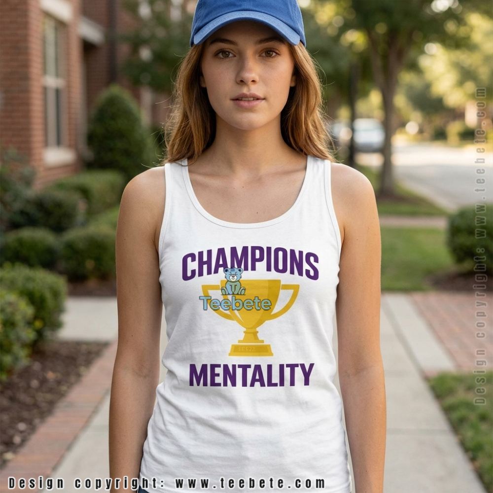 LA Basketball Champions Mentality Trophy Fan Tanktop LA Basketball Champions Mentality Trophy Fan Tanktop